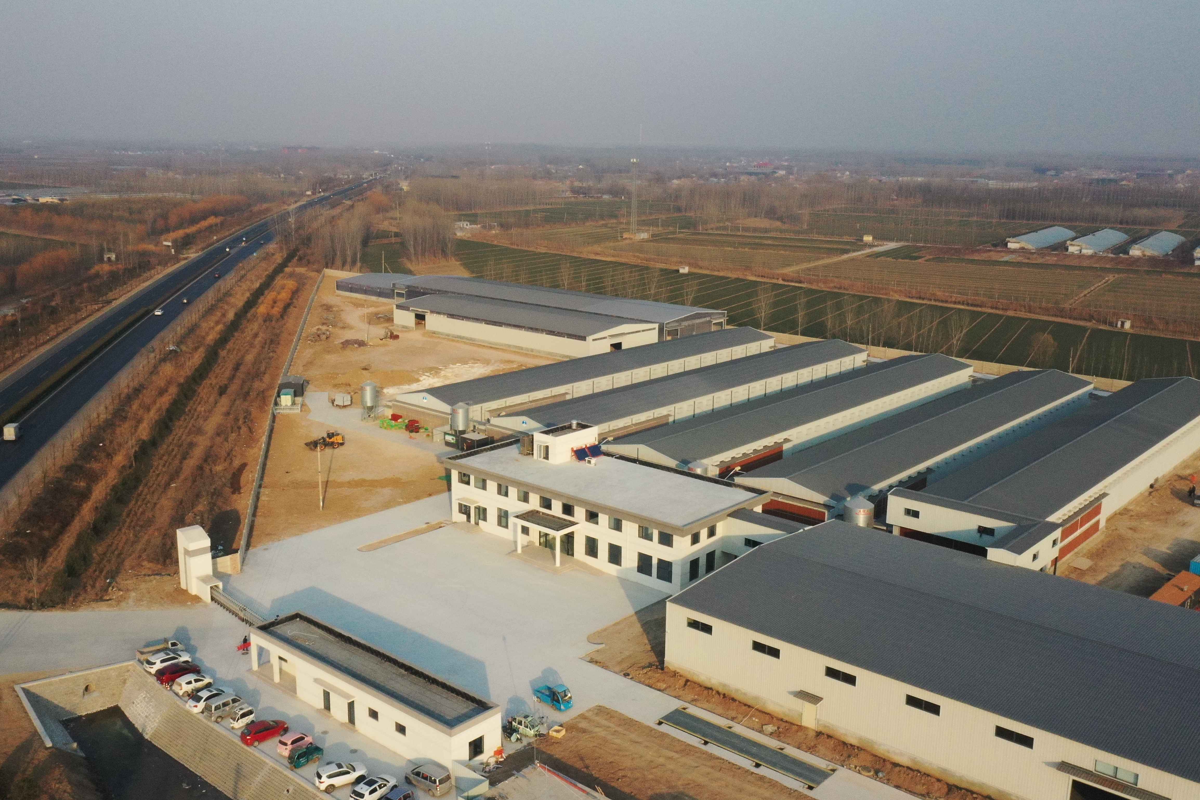 養(yǎng)雞場航拍